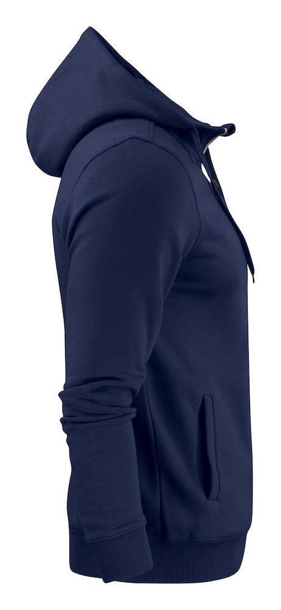 Printer Hooded Sweat Vest Overhead Man 2262051 Marine - Maat 4XL