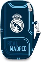 Real Madrid - Tasje voor mobiel - 14 cm hoog -  Blauw
