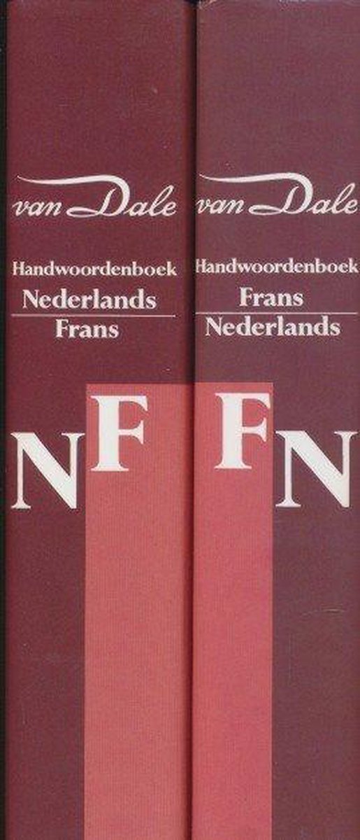 Set Van Dale handwoordenboek FransNederlands / NederlandsFrans, Van Dale