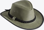 Leather Country Hat / XL / Green