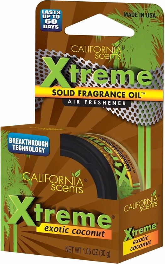 California Scents Xtreme Exotic Coconut