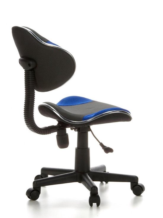 hjh office Kiddy GTI-2- Bureaustoel - Kinder - Grijs / blauw