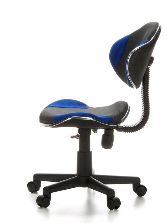hjh office Kiddy GTI-2- Bureaustoel - Kinder - Grijs / blauw
