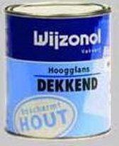 Wijzonol DEKKEND Mergelwit (9138) Hoogglans - 5 x 0,75 Liter