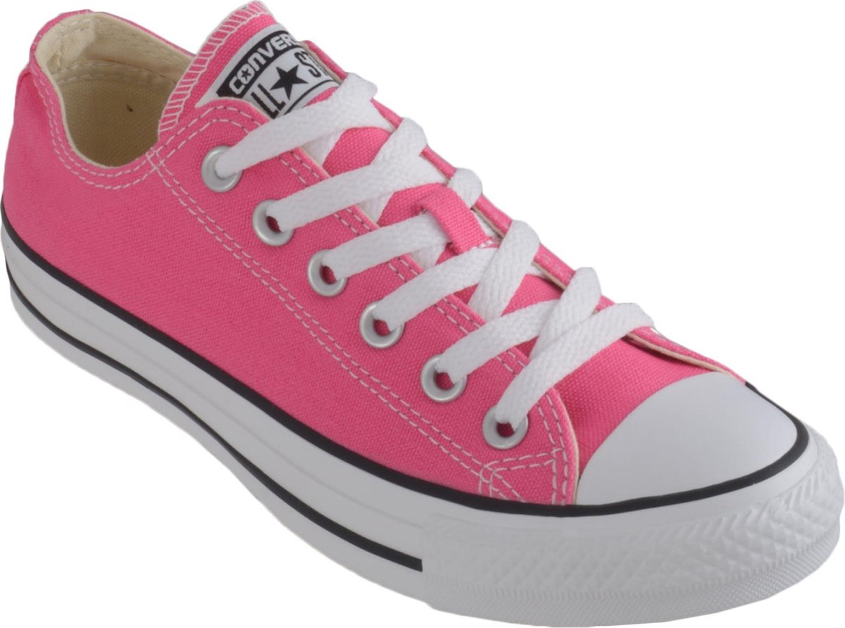 Converse All Star CT Ox - Sportschoenen - Unisex - Maat 39.5 - Roze/ Wit