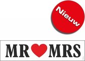Nummerbord Mr and Mrs