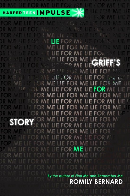 Find Me Novella - Lie for Me: Griff's Story - cover