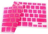 Siliconen Toetsenbord bescherming voor Macbook Air Pro (tm 2017) Roze