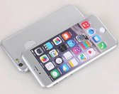 Grijs 360 hoesje case bescherming voor iPhone 6 met Tempered Glass