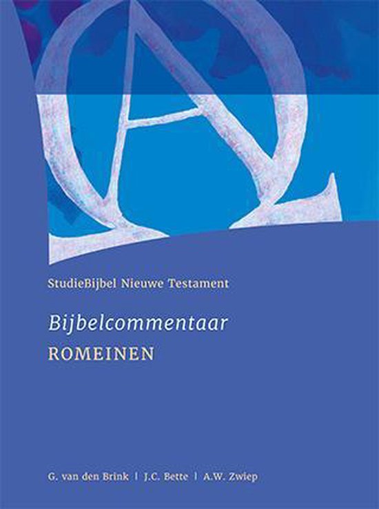 StudieBijbel Nieuwe Testament, Bijbelcommentaar Romeinen met auteurs G. van den Brink, J.C. Bette en A.W. Zwiep.