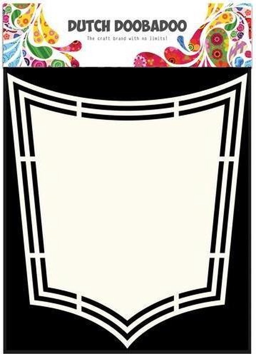 Dutch Doobadoo Dutch Shape Art schild A5