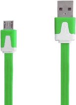 Micro USB Kabel Datacable 2 meter Universeel Groen Green