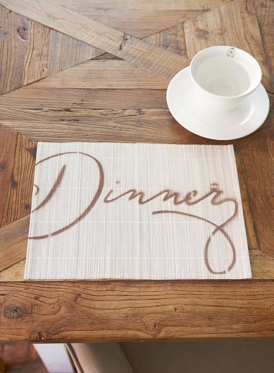 Riviera Maison - Dinner Bamboo - Placemat - off-white | bol.com