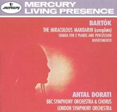 Bartók: Miraculous Mandarin; Divertimento; Sonata