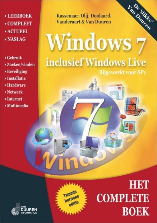 Cover van het boek 'Windows 7 / deel Het Complete Boek' van P. Kassenaar