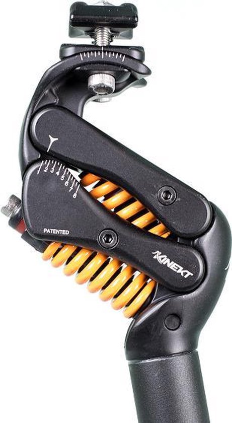 Kinekt Bodyfloat LR Aluminium geveerde zadelpen (31,6 x 420