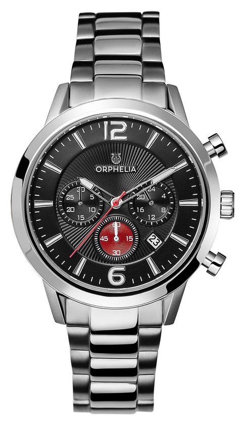 Orphelia Tempo OR82807 Horloge - Staal - Zilverkleurig - Ø 43 mm
