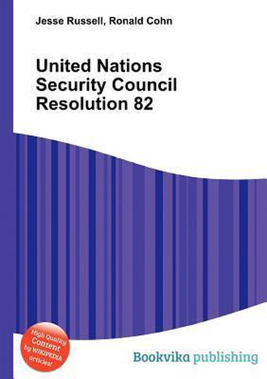 United Nations Security Council Resolution 82, Jesse Russell