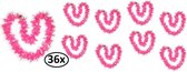 36x Hawai krans pink