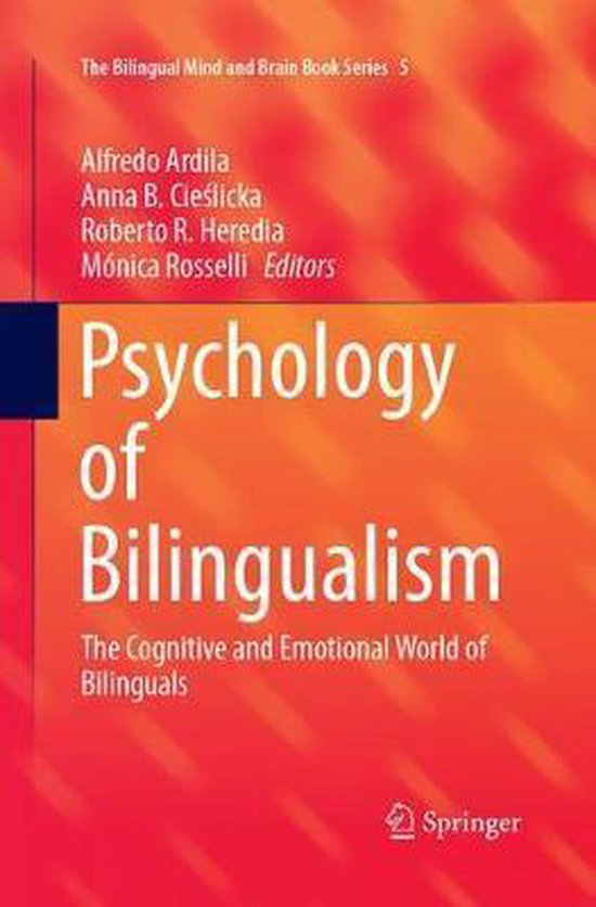 The Bilingual Mind and Brain Book Series5- Psychology of Bil ... - cover