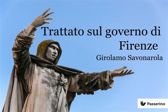 Trattato sul governo di Firenze - cover