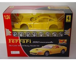 Maisto Ferrari 550 Maranello Die-Cast Metal Body bouwdoos 1:24
