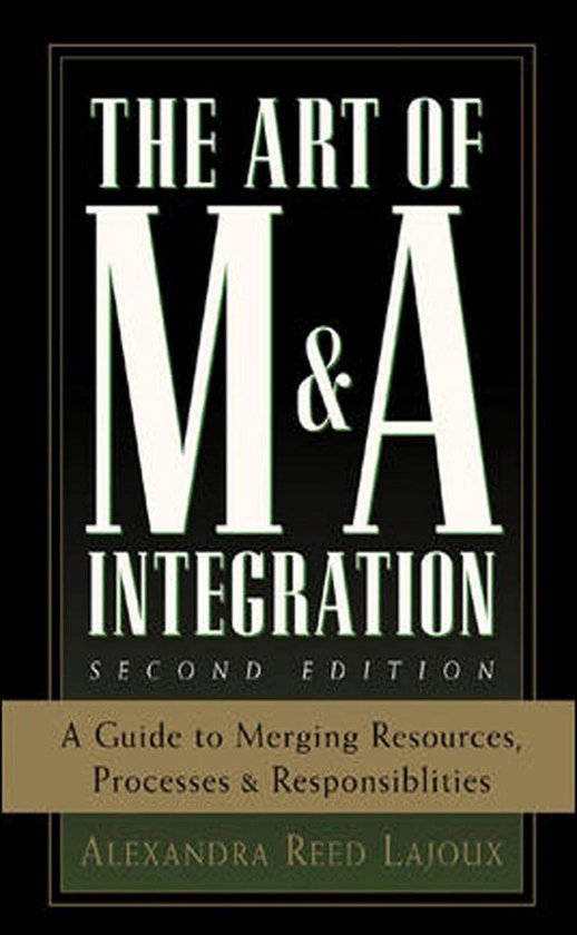 The Art of M&A Integration 2nd Ed - cover