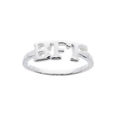 Lilly 112.9922 Ring Zilver -  Maat 54