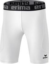 Pantalon de sport Erima Elemental Tight Undershort pour homme - Taille L - Homme - blanc / noir