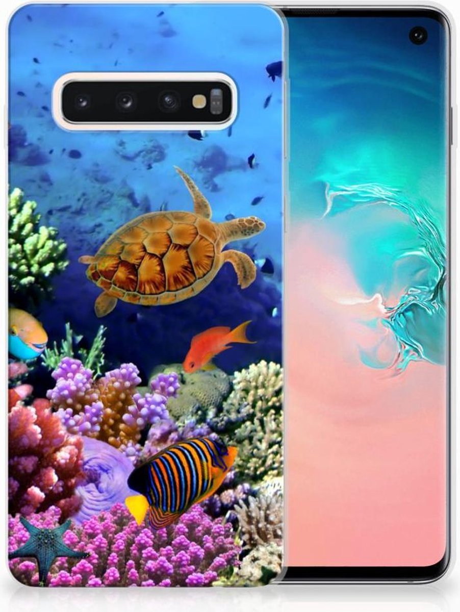 Samsung Galaxy S10 TPU Hoesje Vissen