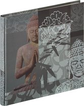 Walther FA-192-D Buddha - Fotoalbum - 26 x 25 cm - Grijs - 40 pagina's