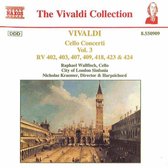 Cello Concerti Vol. 3 Rv 402, 403, 407, 409, 418, 423 & 424