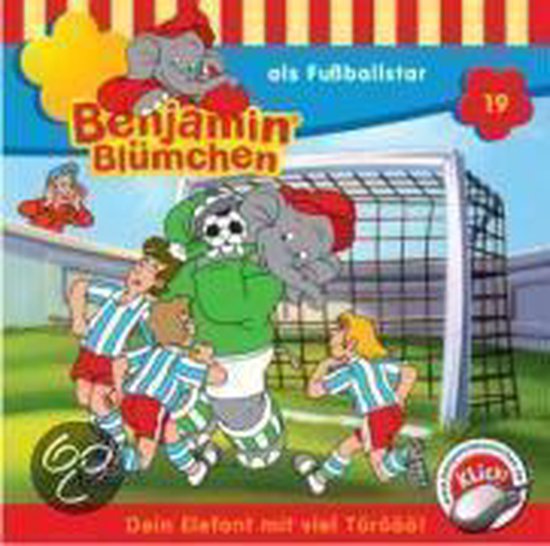 Benjamin Blümchen 019 als Fußballstar. CD - cover