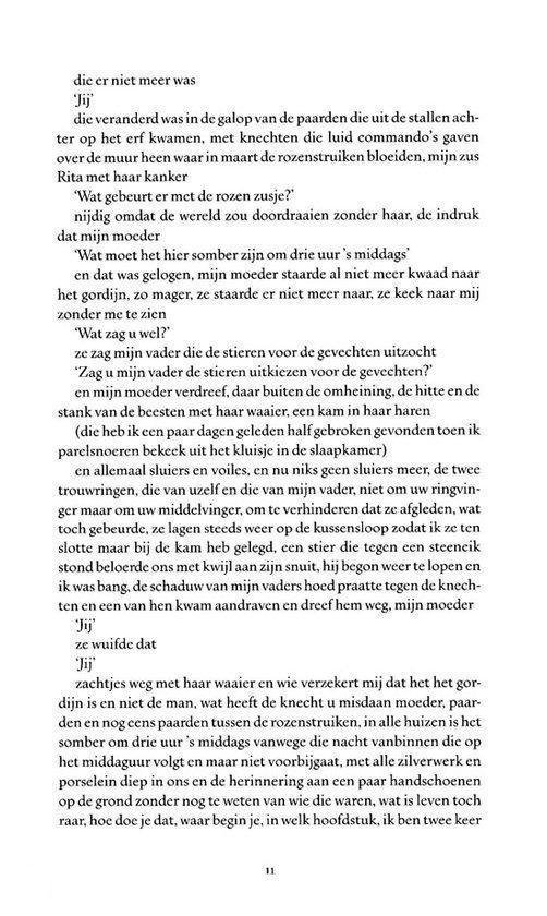 Tekstpagina met een verhaal in het Nederlands.