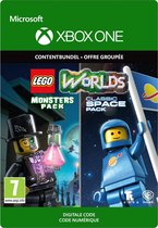 Microsoft LEGO Worlds Classic Space Pack and Monsters Pack Bundle Contenu de jeux vidéos téléchargeable (DLC) Xbox One