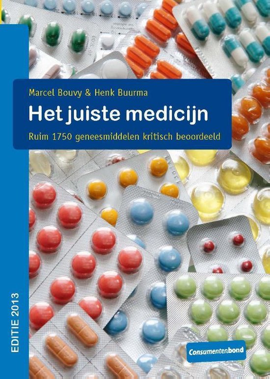 Cover van het boek 'Het juiste medicijn / editie 2013'