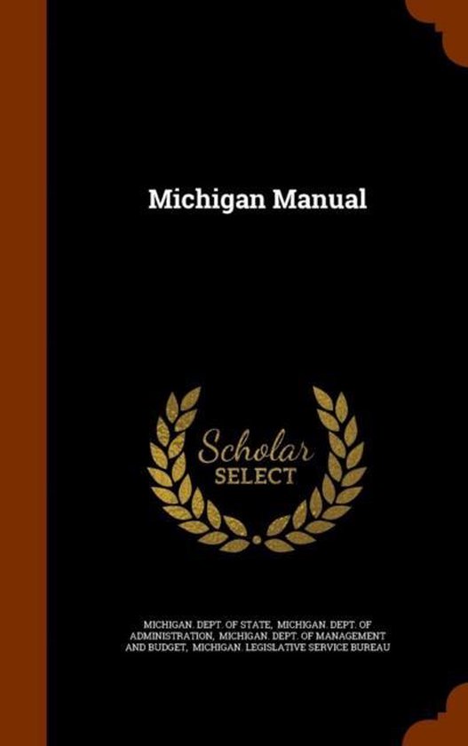 Michigan Manual 9781344987967 Boeken