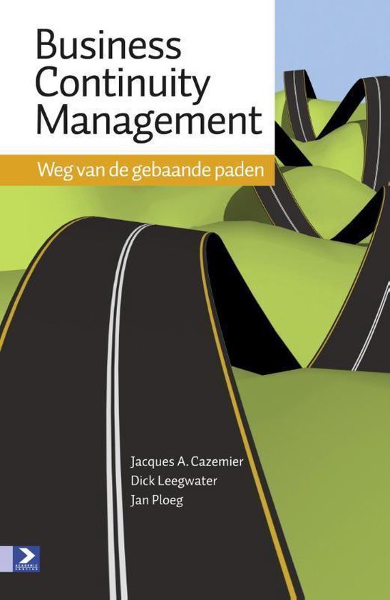 Cover van het boek 'Business Continuity Management' van J.A. Cazemier