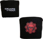 GEARS OF WAR - Black Sweatband With Red Logo