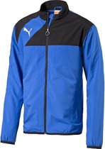 Puma Esquadra Woven Jacket - Sporttrui - Mannen - Maat S - blauw/zwart