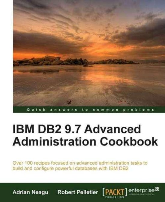 IBM DB2 9.7 Advanced Administration Cookbook - cover