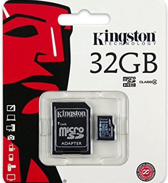 Kingston Micro SD kaart 32 GB Class4 | bol.com