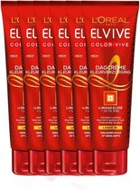 L'Oréal Paris Elvive Color Vive Haarcrème - 6 x 150 ml - Voordeelverpakking