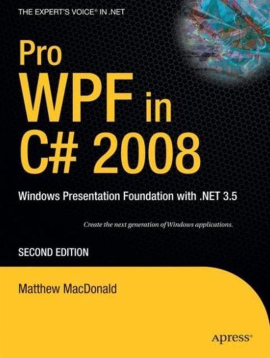 Pro Wpf in C# 2008 - cover
