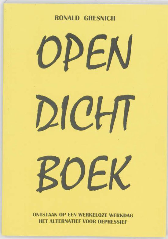 Cover van het boek 'Open dicht boek'