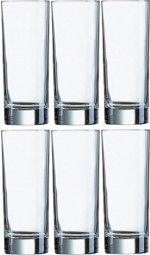 12x Longdrink glazen 330ml - vaatwasser bestendige water of frisdrank  glazen | bol.com