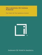 Declaration of Indian Purpose