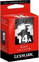 Lexmark #14A Black Print Cartridge Zwart inktcartridge
