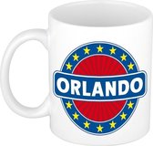 Orlando  naam koffie mok / beker 300 ml  - namen mokken