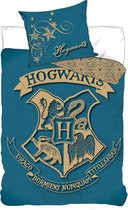Dekbedovertrek Harry Potter Hogwarts (140cm x 200cm) single